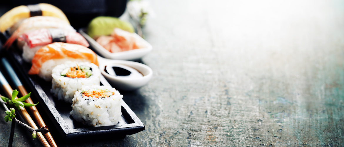 Sushi den menu